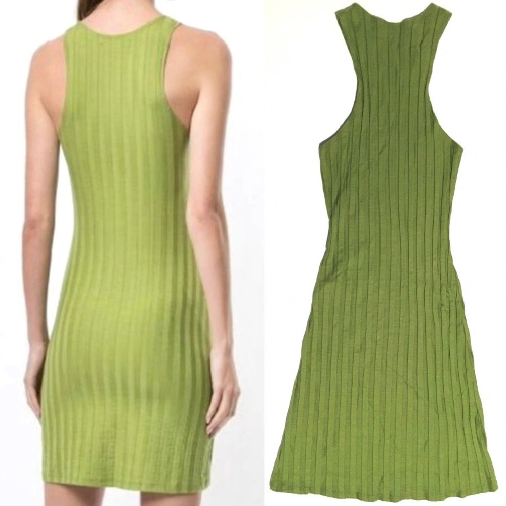 Reformation Green Mini Dress - Picture 6 of 11